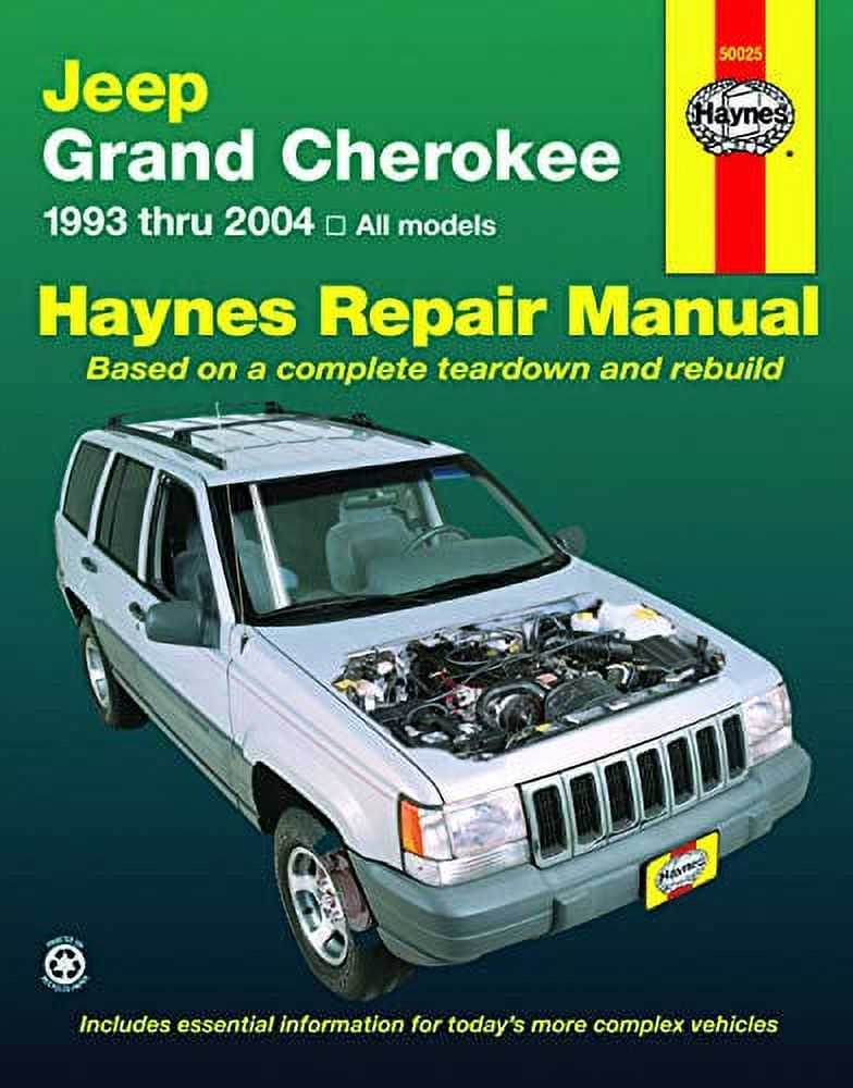 jeep wj repair manual