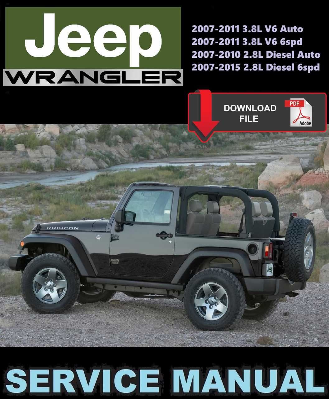 jeep wrangler jk repair manual