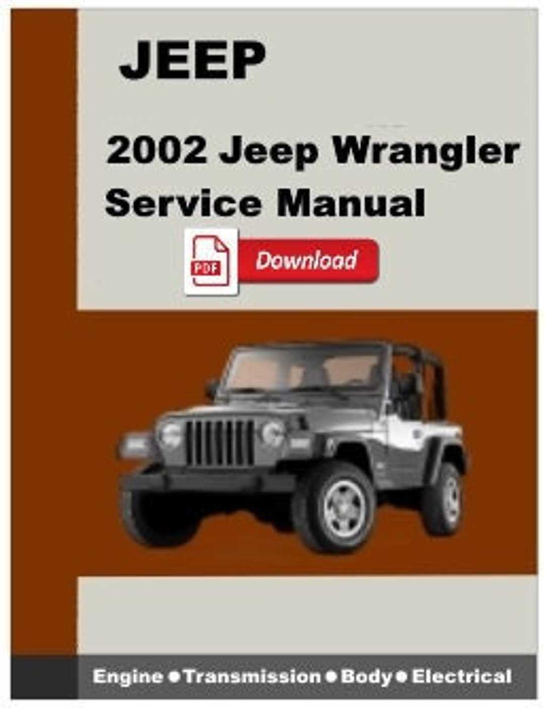 jeep wrangler repair manual