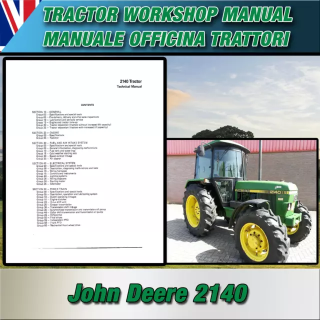 john deere 2140 repair manual