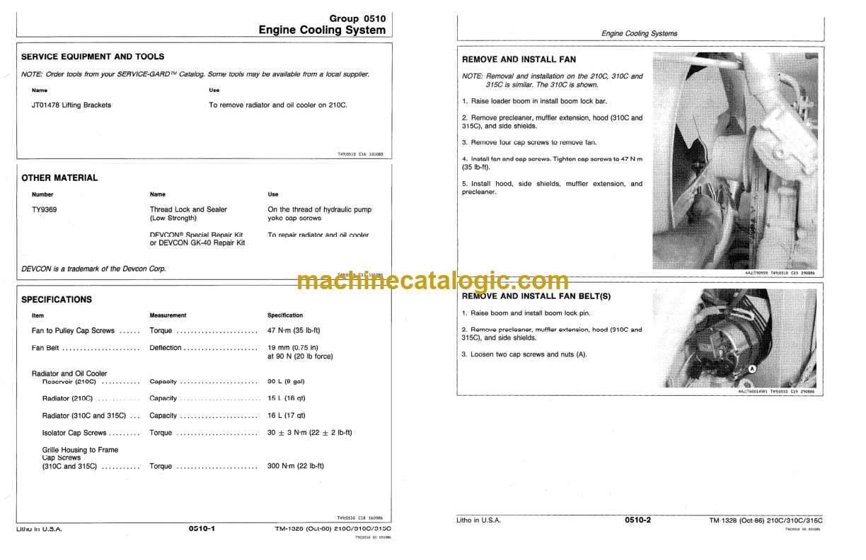 john deere 310c repair manual