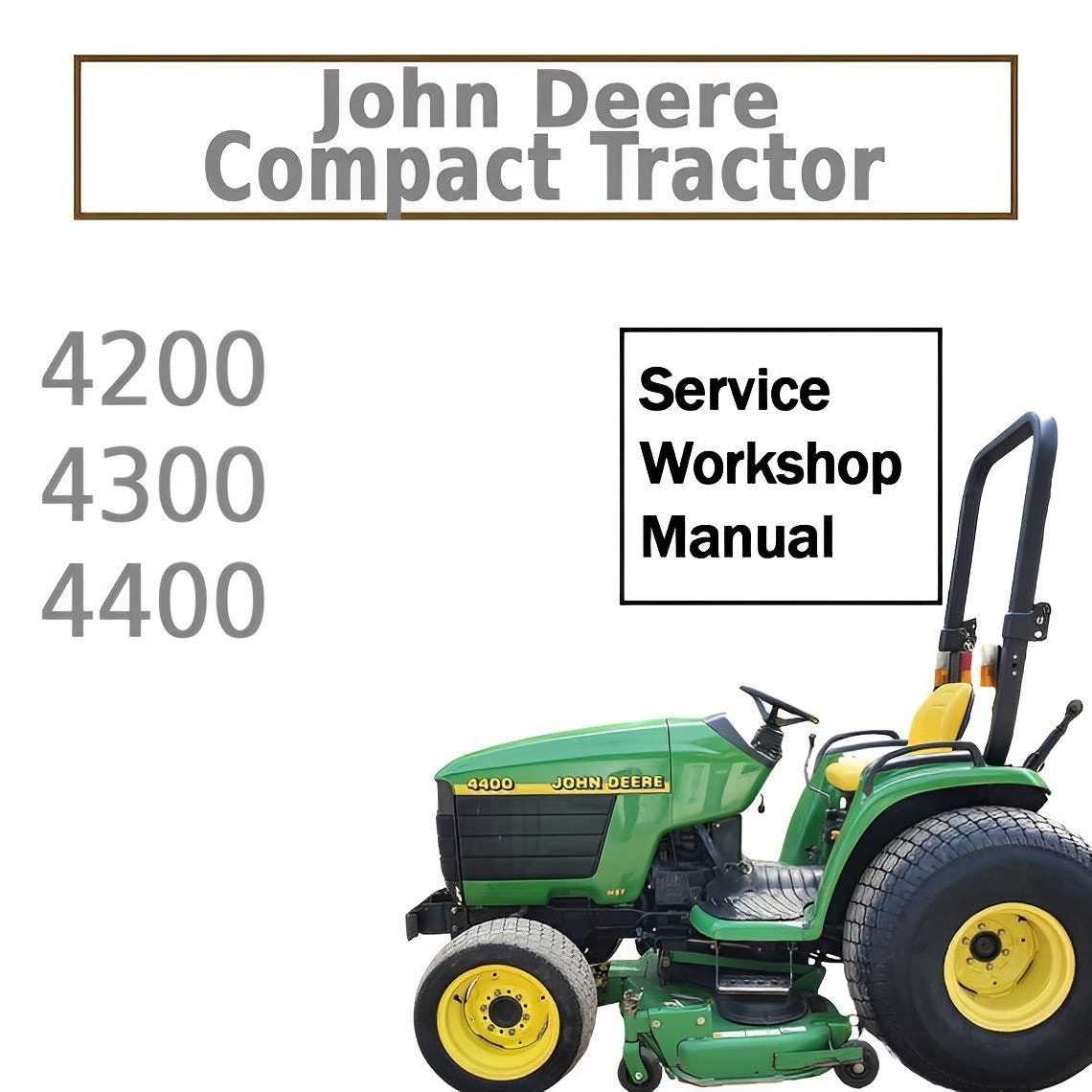 john deere 4100 repair manual