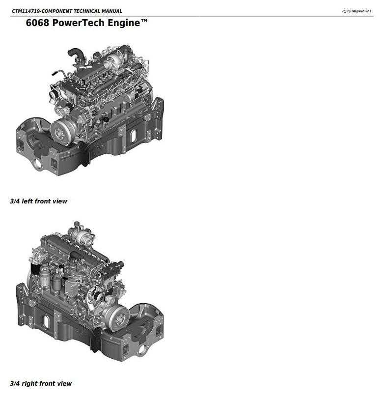 john deere 6068 engine repair manual