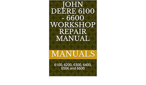 john deere 6200 repair manual