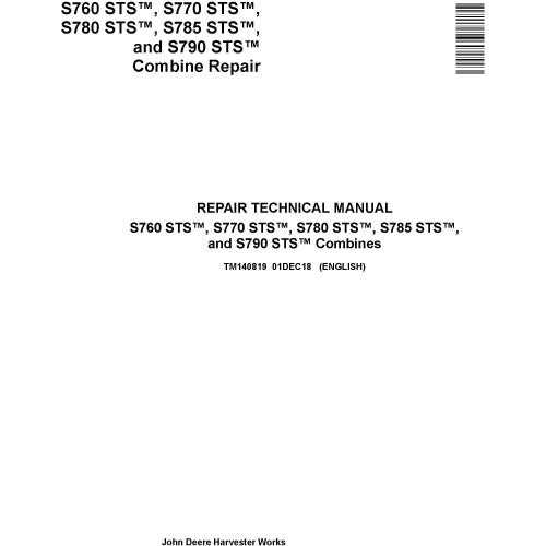 john deere 790 repair manual