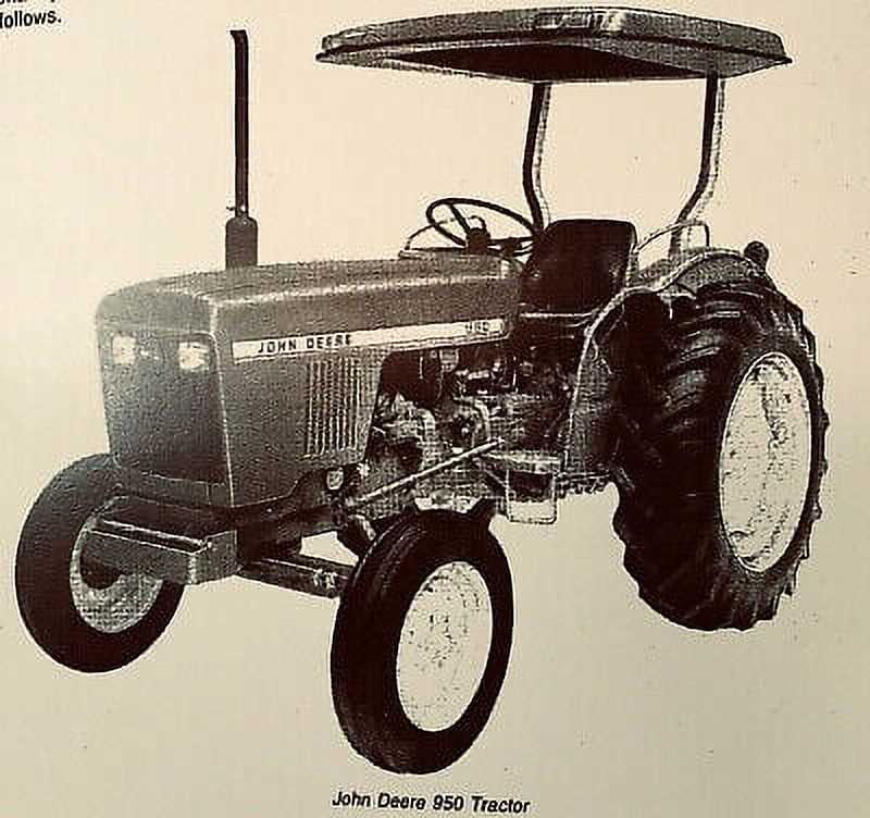 john deere 850 tractor repair manual