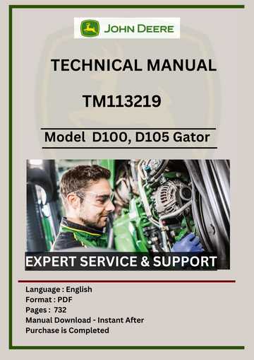 john deere d100 repair manual