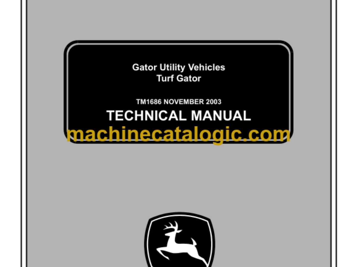 john deere gator repair manual