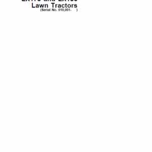 john deere lx172 repair manual