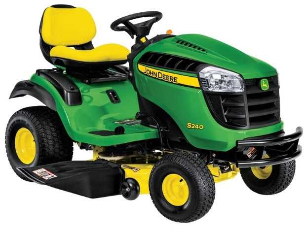 john deere riding mower repair manual