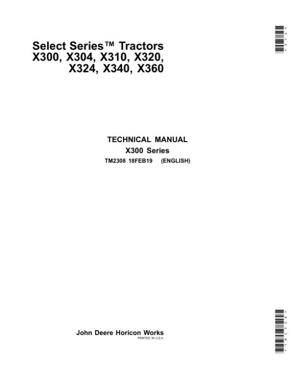 john deere x320 repair manual