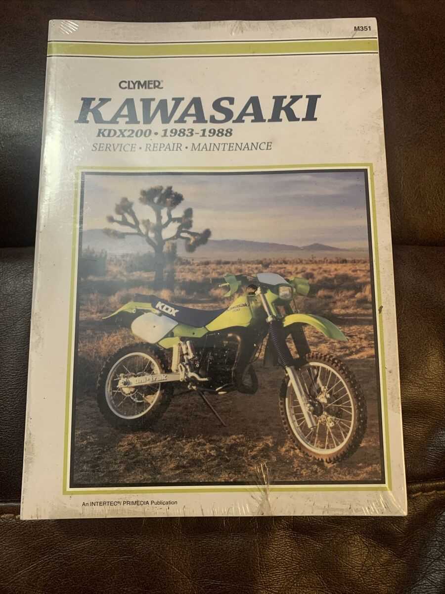 kawasaki kdx 200 repair manual