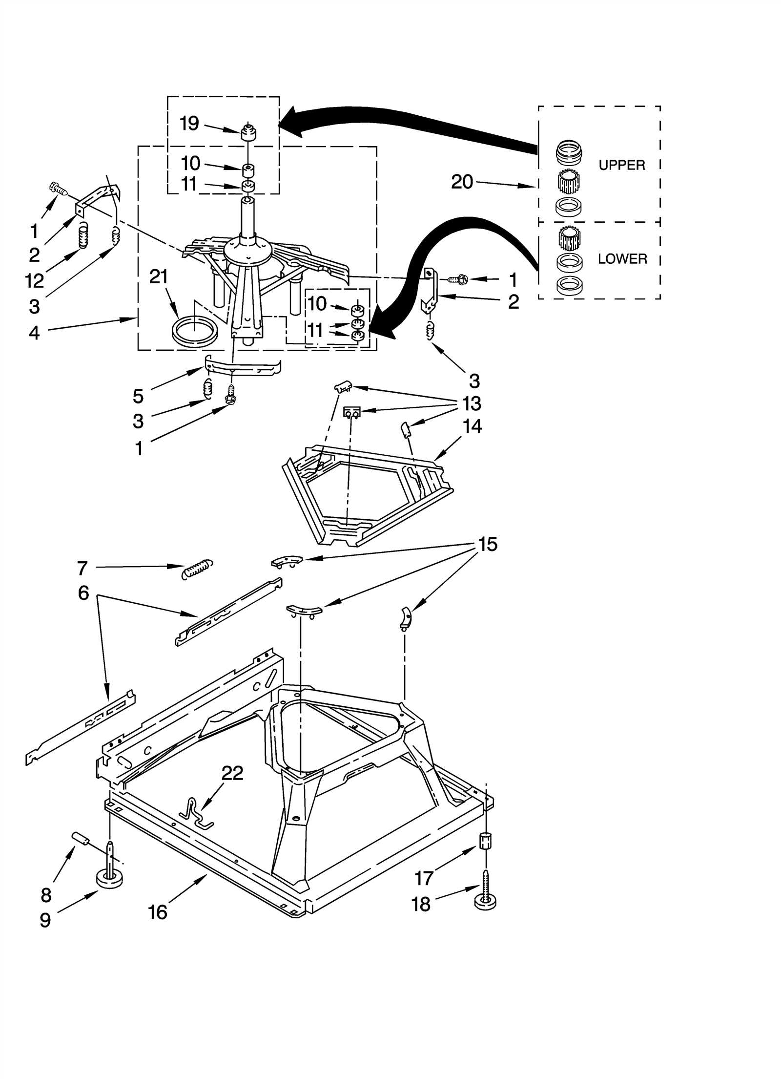 kenmore 800 washer repair manual