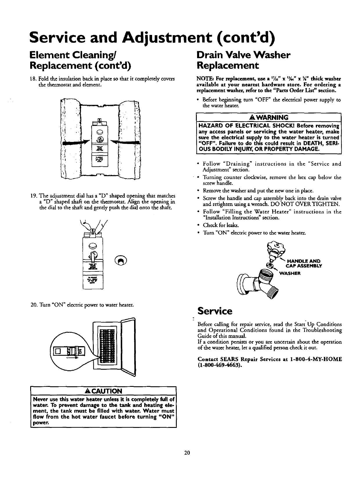 kenmore 800 washer repair manual