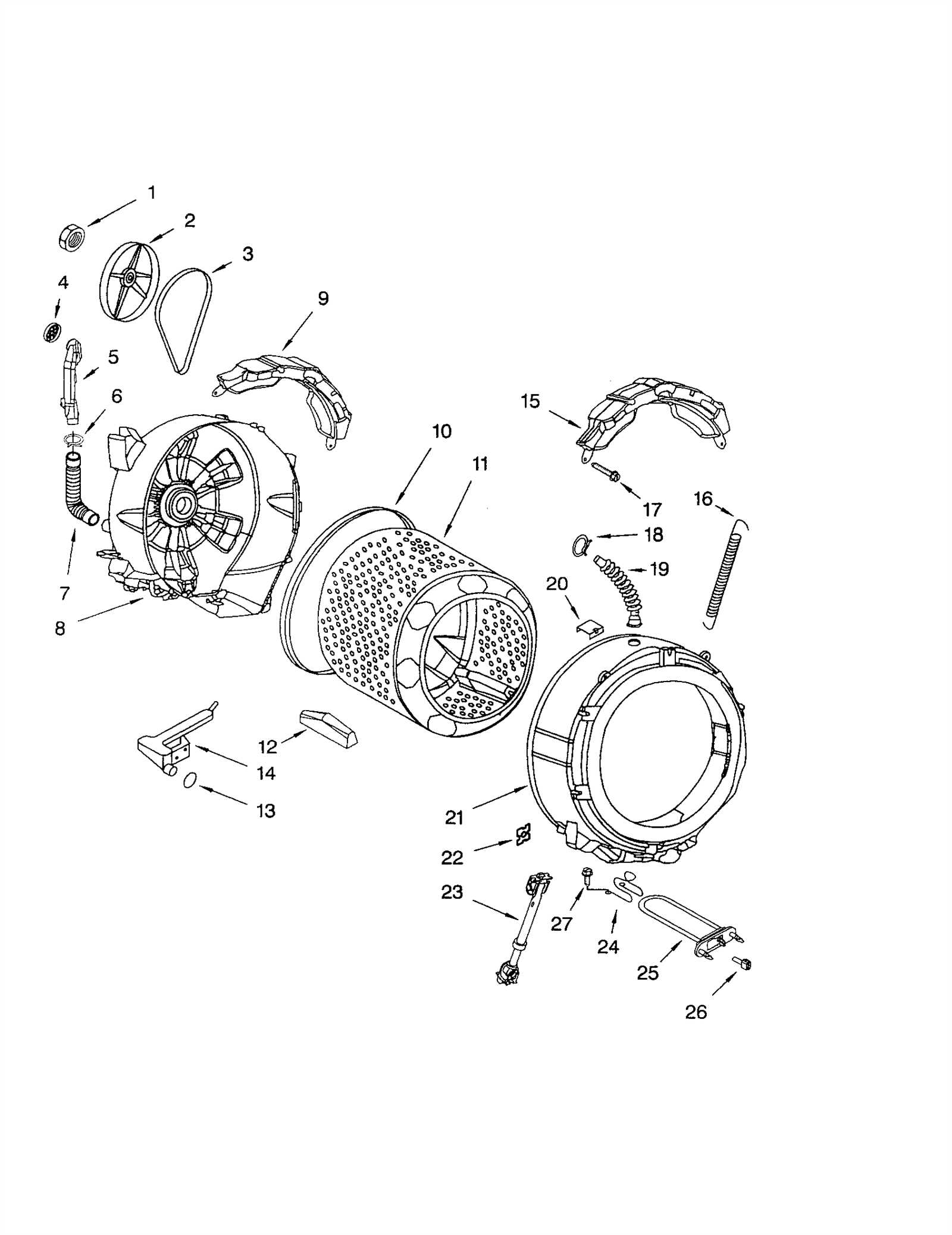 kenmore elite washer repair manual