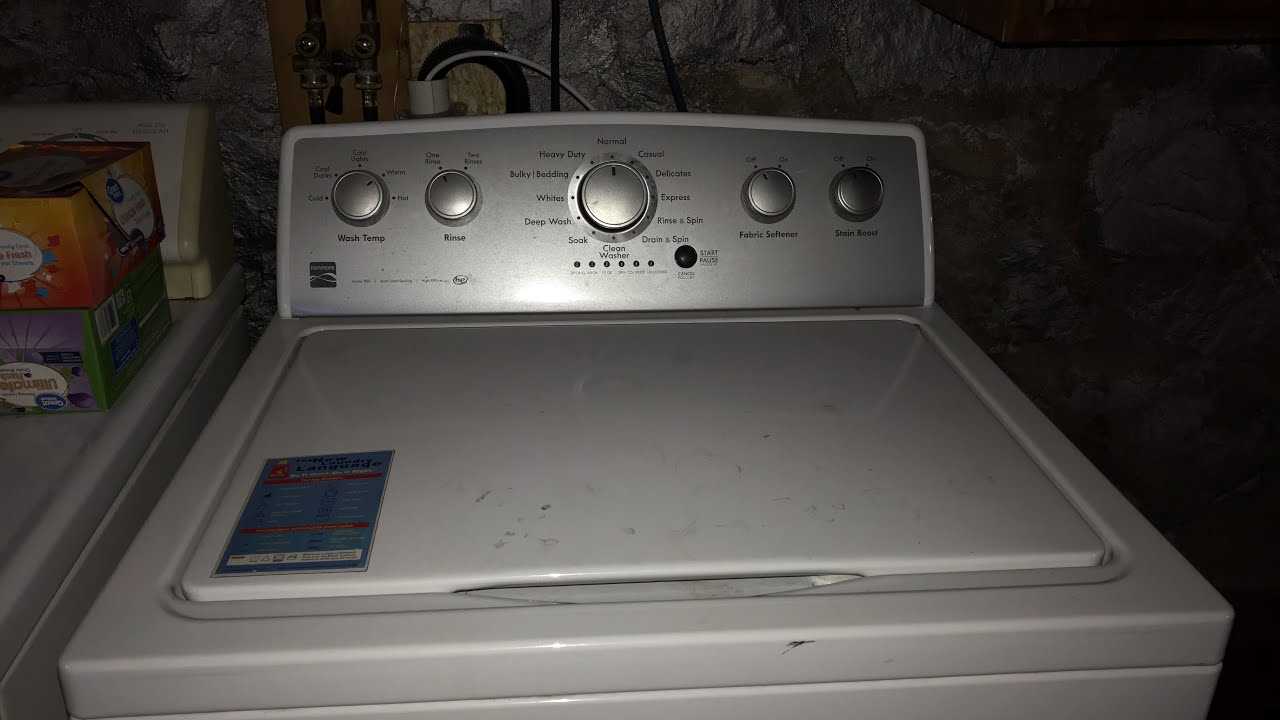 kenmore washer model 110 repair manual pdf top load