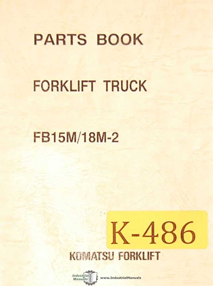 komatsu forklift repair manual