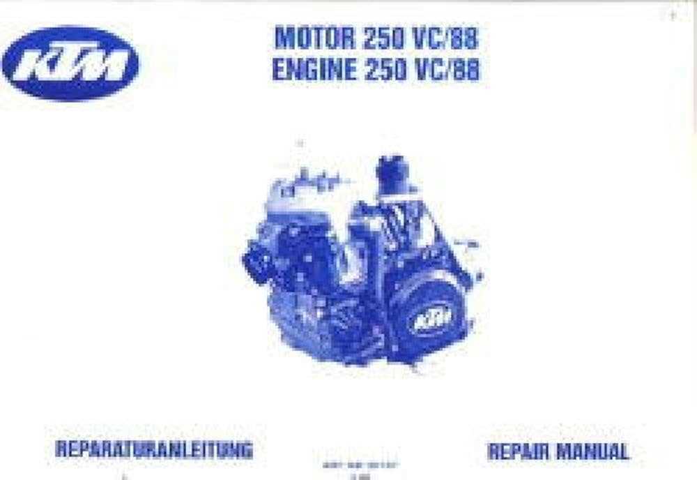 ktm 250 repair manual