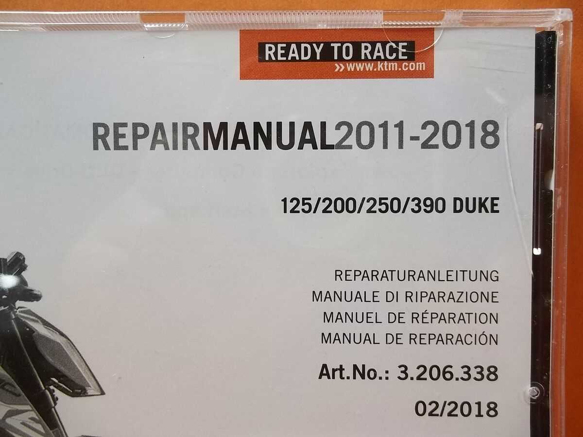 ktm duke repair manual