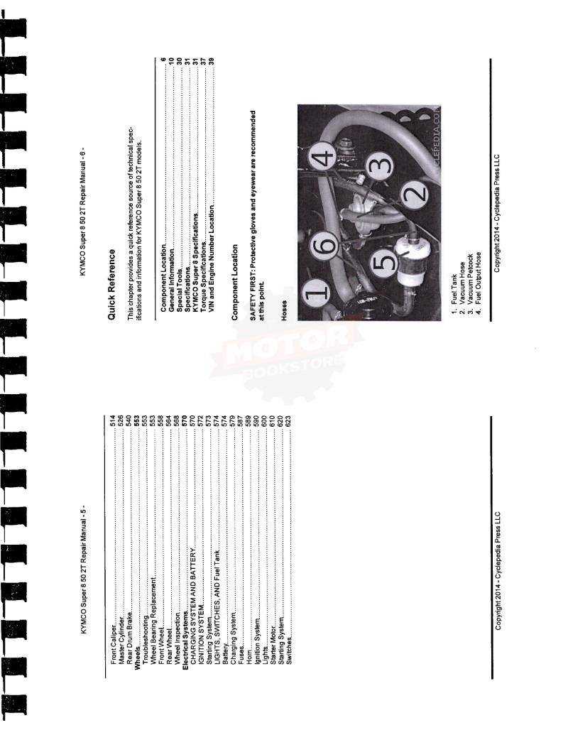 kymco super 8 repair manual