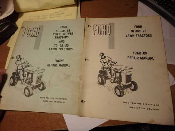 lawn tractor repair manuals