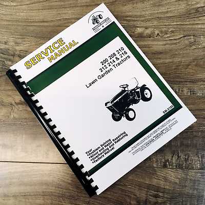 lawn tractor repair manuals