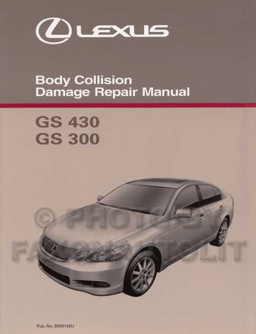 lexus auto repair manuals