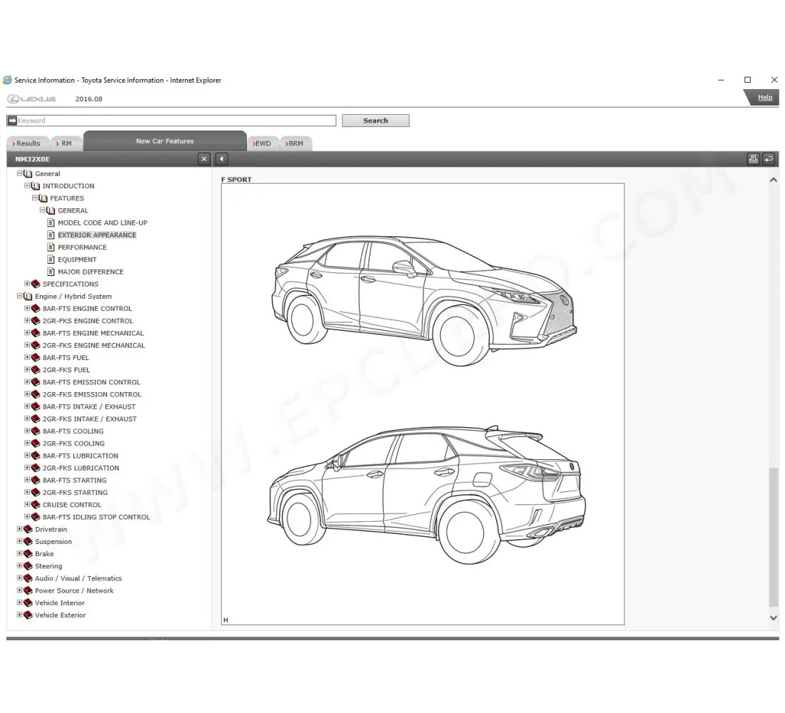 lexus auto repair manuals