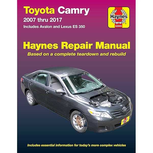 lexus rx 350 repair manual