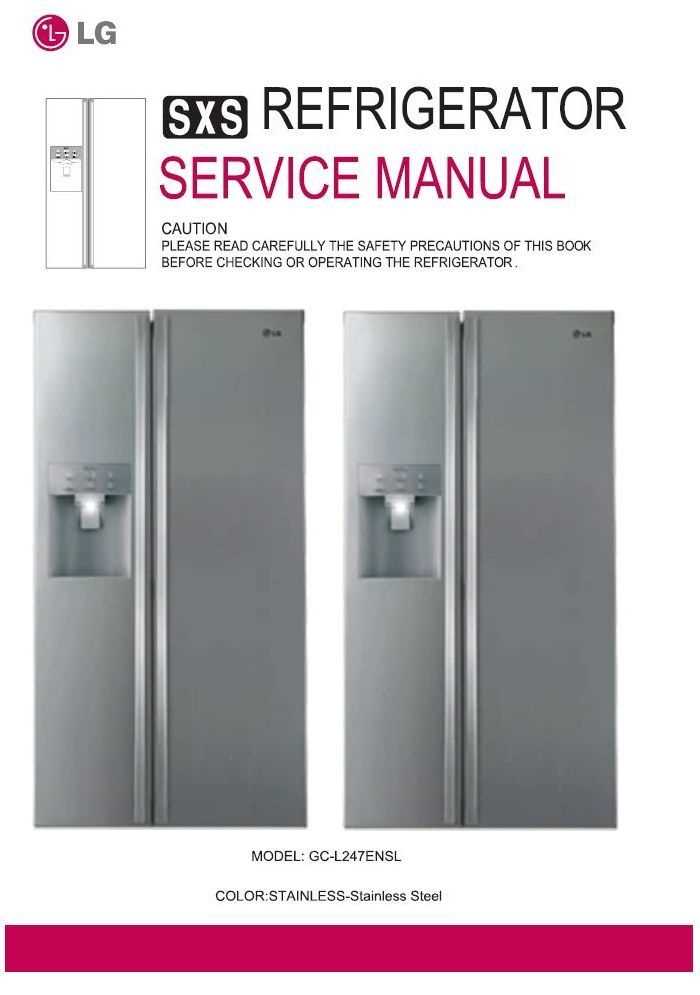 lg fridge repair manual