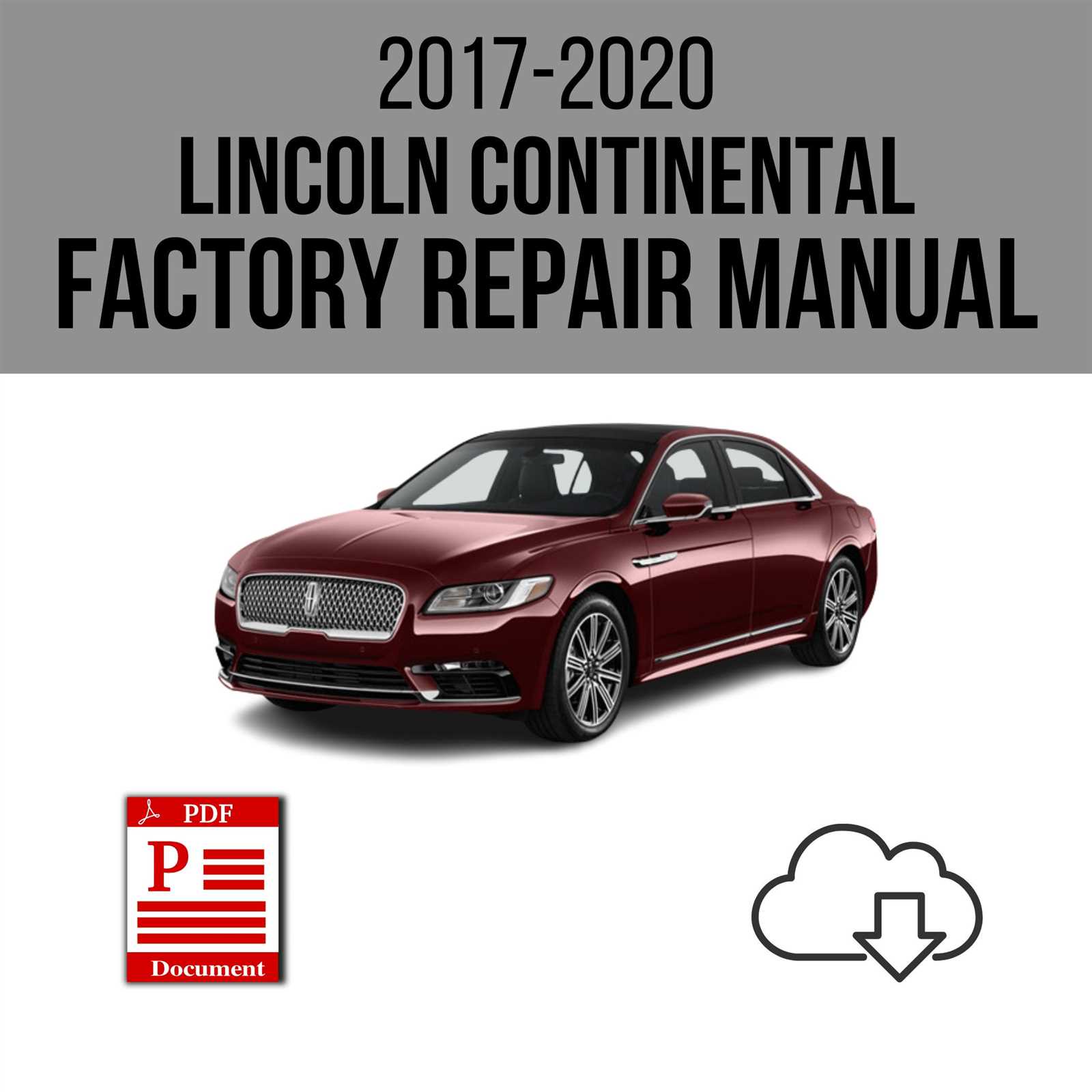 lincoln continental repair manual