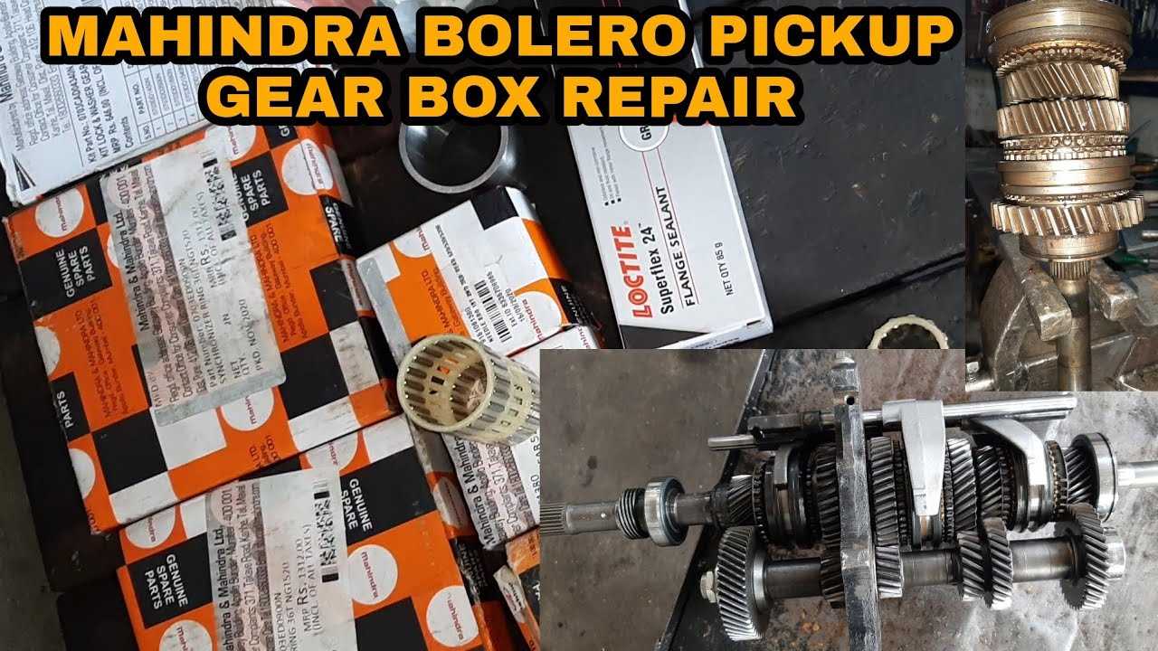 mahindra bolero gearbox repair manual