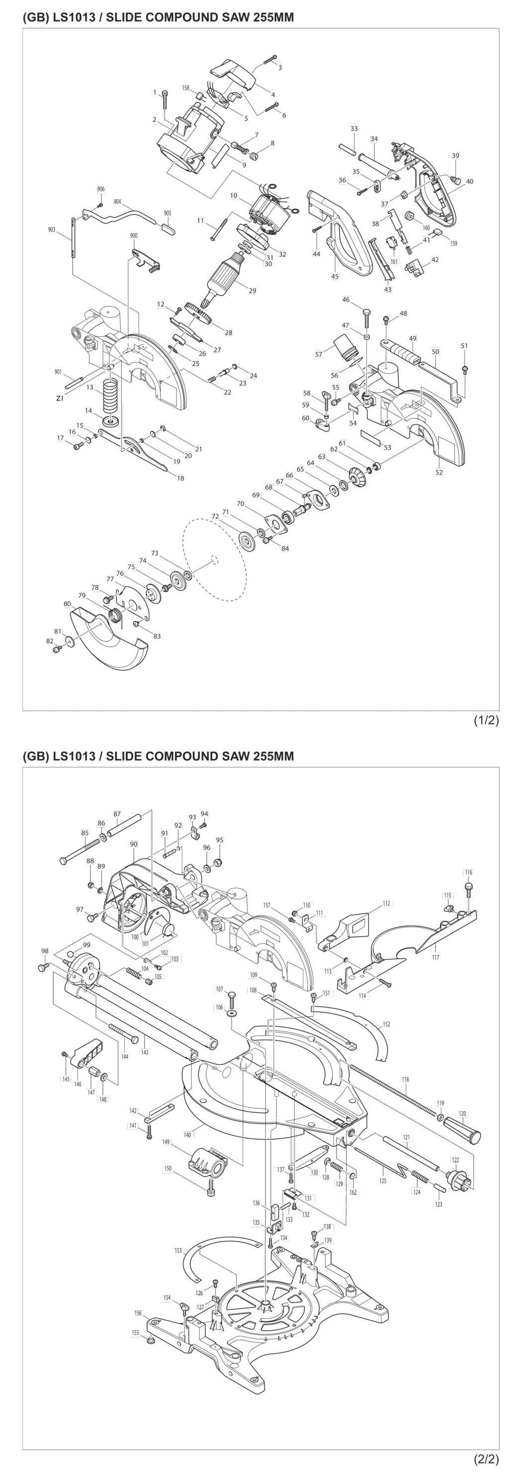 makita ls1013 repair manual