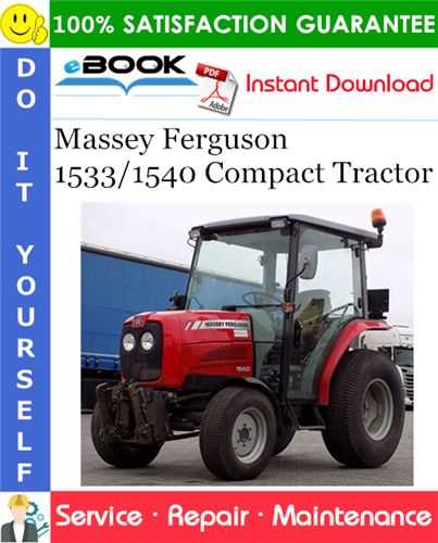 massey ferguson 1533 repair manual