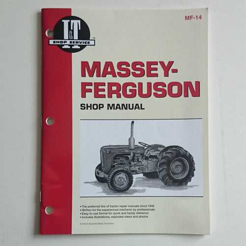 massey ferguson 65 repair manuals