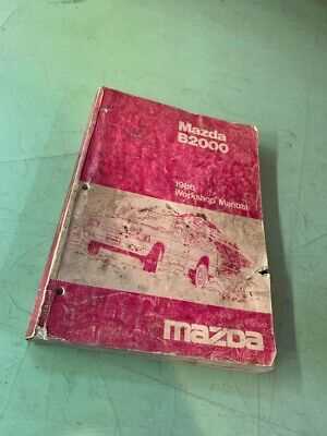 mazda b2000 repair manual