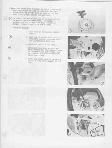 mcculloch chainsaw repair manual