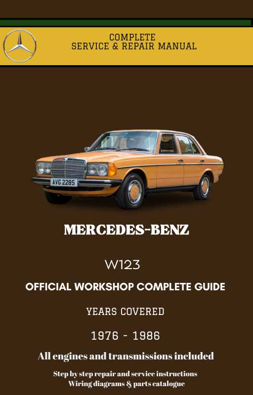 mercedes 240d repair manual