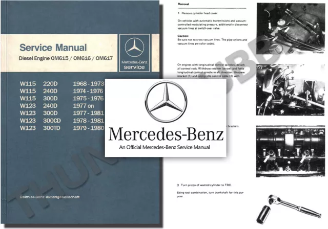 mercedes 240d repair manual