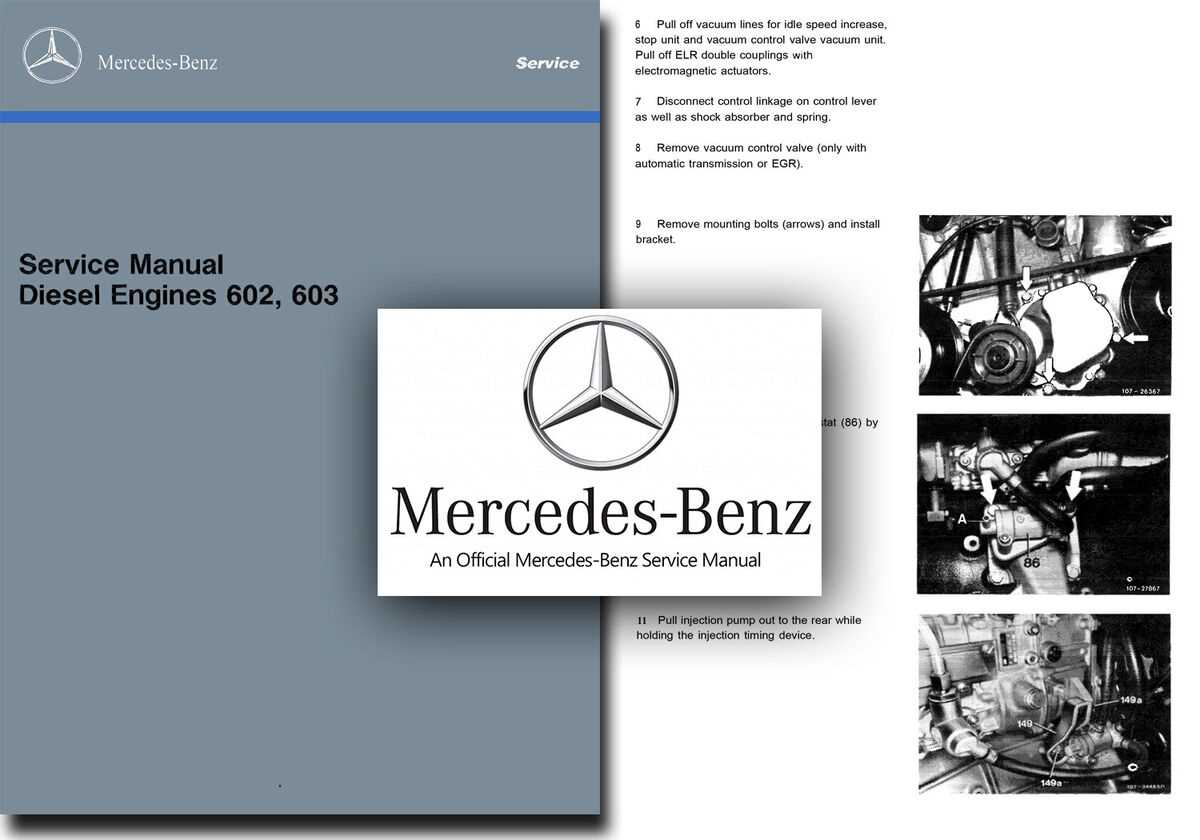 mercedes 300d repair manual