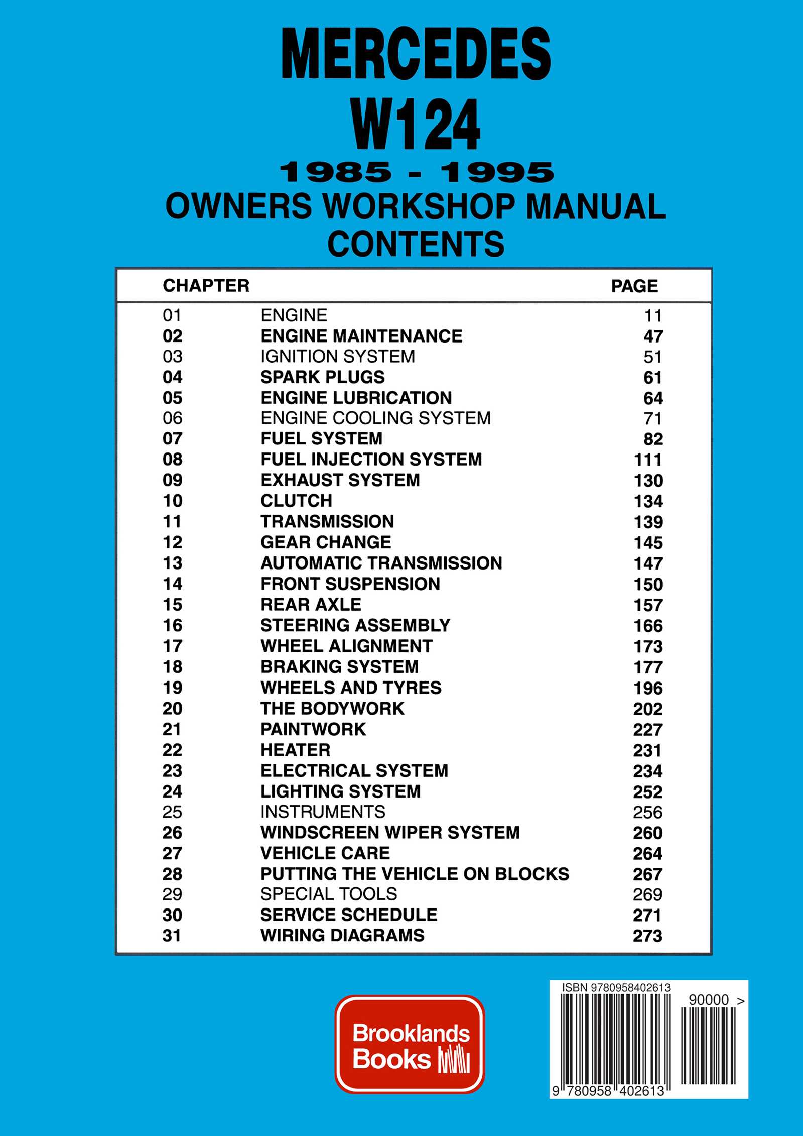 mercedes benz repair manual