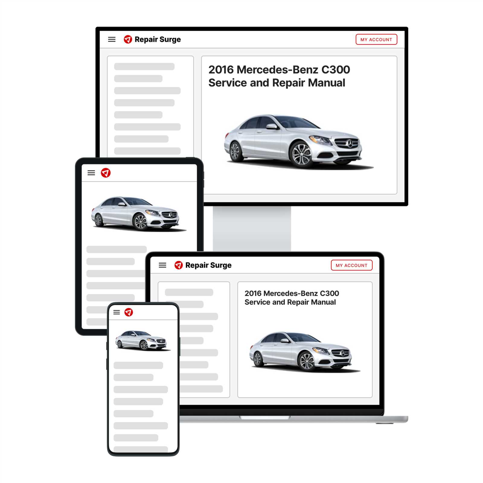 mercedes benz service repair manual