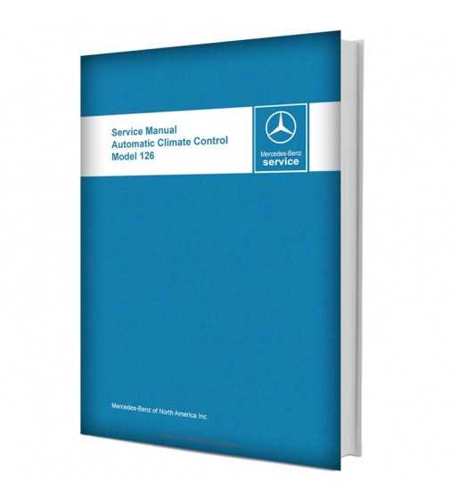 mercedes benz w126 repair manual