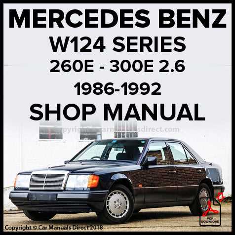 mercedes w124 repair manual