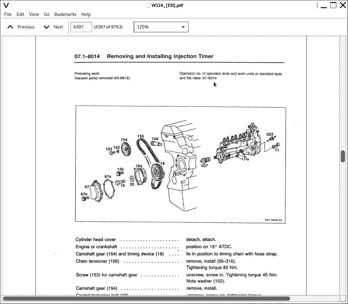 mercedes w124 repair manual