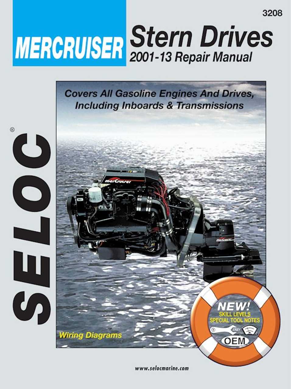 mercruiser sterndrive repair manual