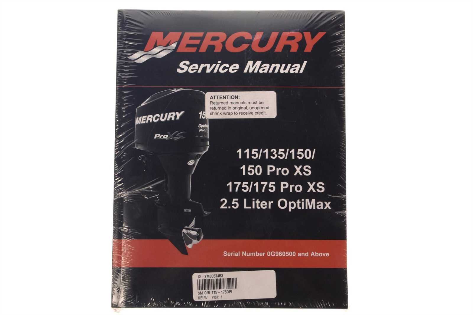 mercury optimax repair manual