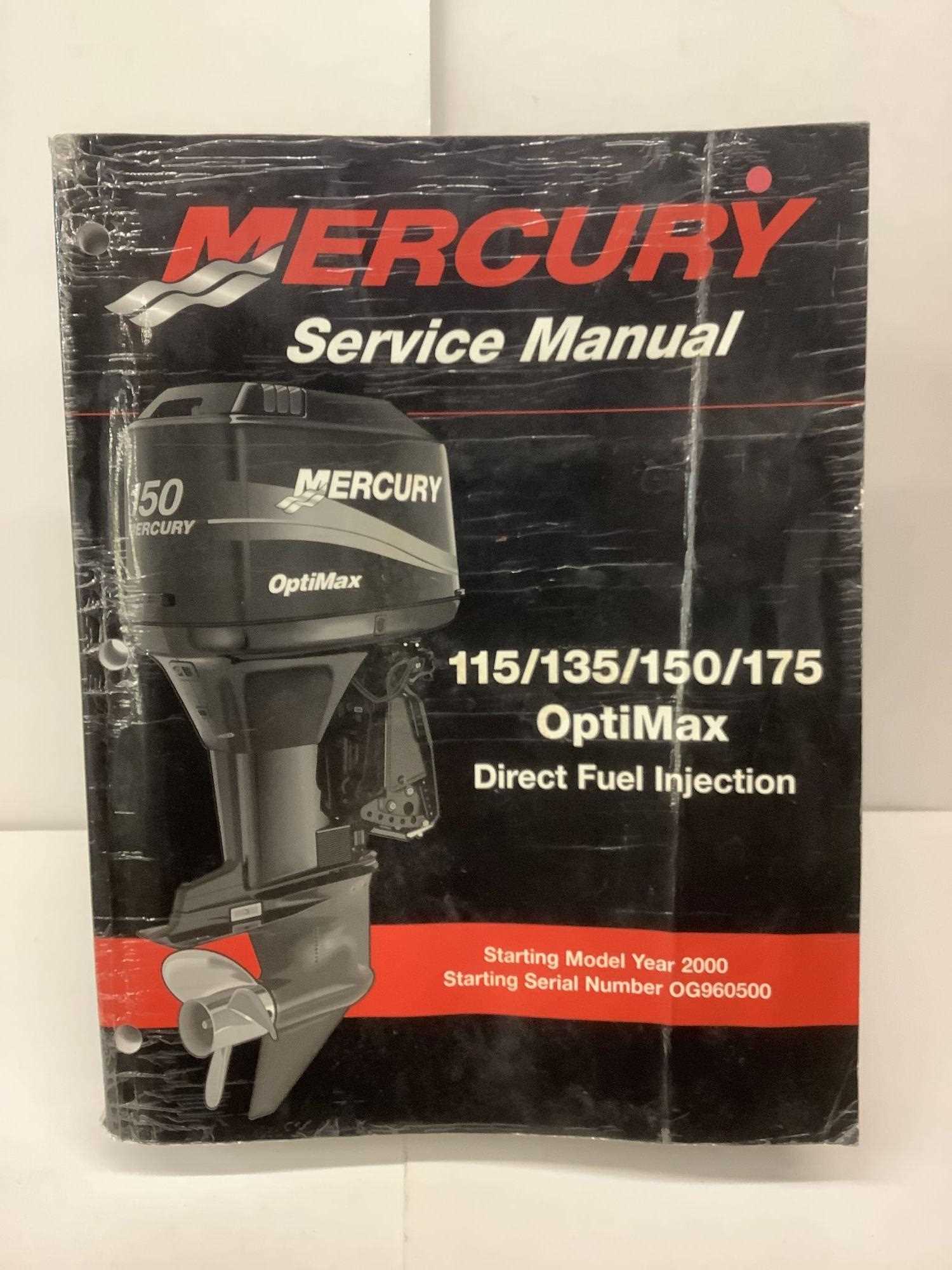 mercury optimax repair manual