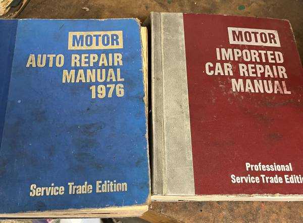 mitchell car repair manuals