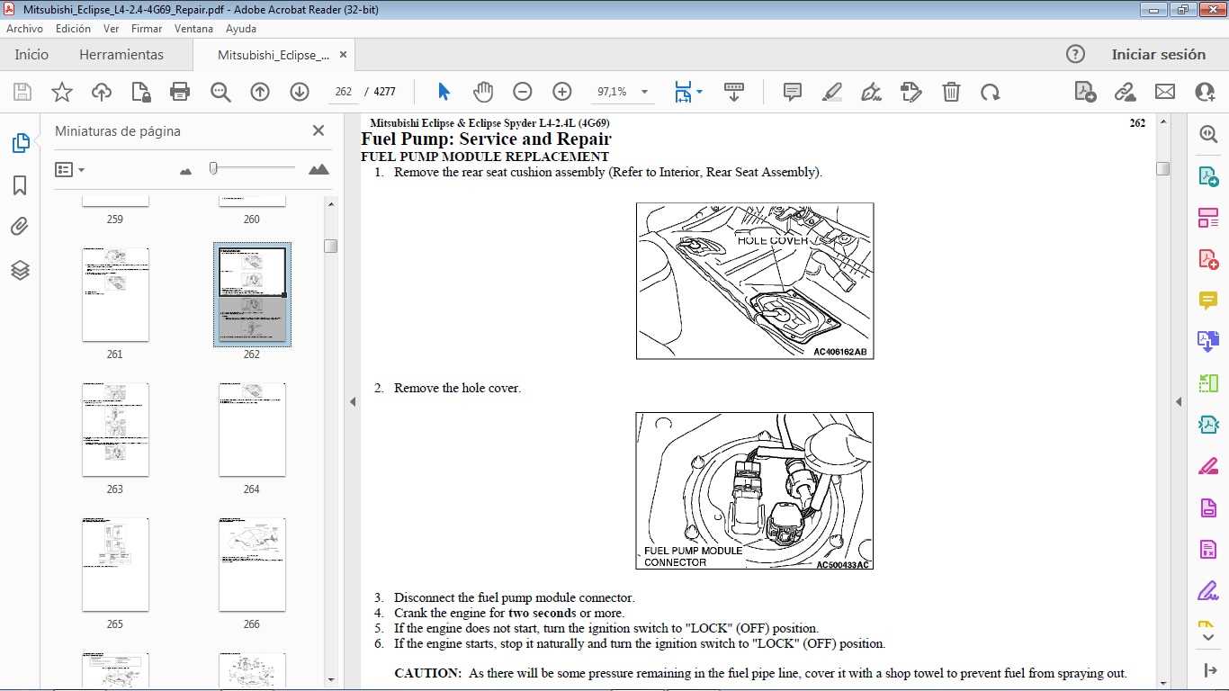 mitsubishi 4g69 engine repair manual